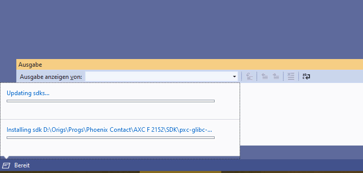 Visual Studio SDK installation.gif